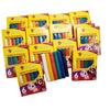 Kit 25 Massinha de Modelar + 25 Bolha de Sabão + 50 Cortador de Massinha + 25 Maletinha de Acrílico Lembrancinha