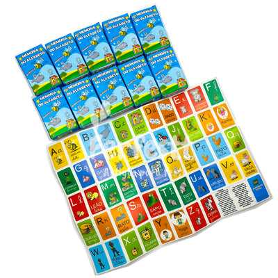 Kit 30 Jogo da Memoria Infantil p/ Kit Festa Lembrancinha Prenda Brinquedo Educativo Didatico
