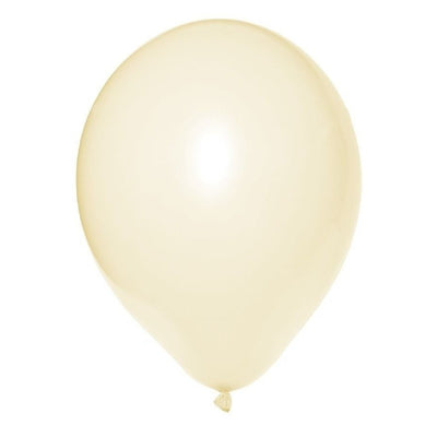 25 Balão Amarelo 9 Pol Bexiga Candy Color