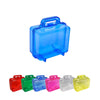 Kit 25 Massinha de Modelar + 25 Bolha de Sabão + 50 Cortador de Massinha + 25 Maletinha de Acrílico Lembrancinha