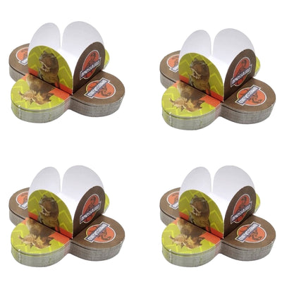 Kit 50 Forminha 4 Pétalas p/ Doces Dinossauro
