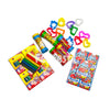 5 Cx Massinha de Modelar + 5 Bolha Sabão + 10 Corta Molde + 5 Jogo Memoria Kit Festa Infantil