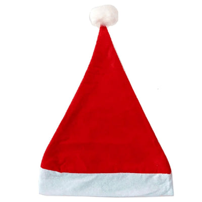 1 Unid Gorro Touca Papai Noel Natal Vermelho Decoração