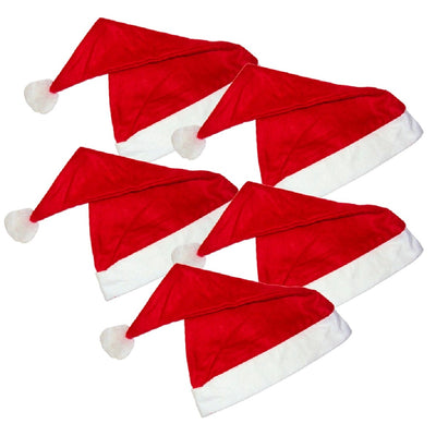 1 Unid Gorro Touca Papai Noel Natal Vermelho Decoração