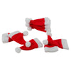 1 Unid Gorro Touca Papai Noel Natal Vermelho Decoração