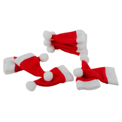 1 Unid Gorro Touca Papai Noel Natal Vermelho Decoração