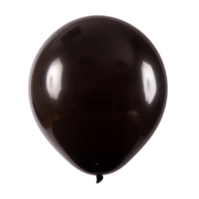 50 Unidades Bexiga Balão Preto 7 Polegadas Látex Decoração Festa