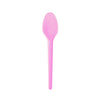 50 Colher Descartável Plástico Candy Color Colors Pastel