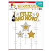 Topo de Bolo Ano Novo Reveillon Decoração Festa