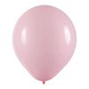 50 Unid  Balão Bexiga Rosa Claro 9 Polegadas Látex Festa Decoração.