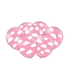 25 Unid Balão Bexiga Nuvem Rosa 9 Pol - Chuva de Amor Cha de Revelação