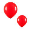 50 Unidades Bexiga Balão Vermelho 7 Polegadas Látex Decoração Festa