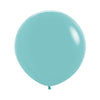 50 Unidades Bexiga Balão Azul Tiffany 8 Polegadas Látex Decoração Festa