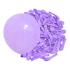 50 Unidades Bexiga Balão Lilas 7 Polegadas Látex Decoração Festa