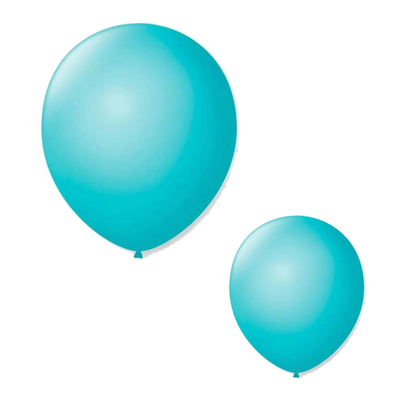 50 UnidBalão Bexiga Azul Oceano 9 Polegadas Látex Festa Decoração.