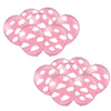 25 Unid Balão Bexiga Nuvem Rosa 9 Pol - Chuva de Amor Cha de Revelação