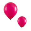 50 Unid  Balão Bexiga Rosa Fucsia 9 Polegadas Látex Festa Decoração.