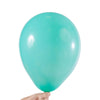 50 Unid  Balão Bexiga Verde Agua 9 Polegadas Látex Festa Decoração.