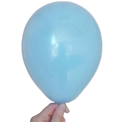 50 UnidBalão Bexiga Azul Claro 9 Polegadas Látex Festa Decoração.