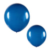 50 Unidades Bexiga Balão Azul Escuro 7 Polegadas Látex Decoração Festa