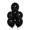 50 Unidades Bexiga Balão Preto 8 Polegadas Látex Decoração Festa