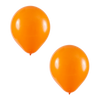 50 Unidades Bexiga Balão Laranja 8 Polegadas Látex Decoração Festa