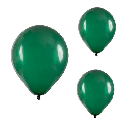 50 Unidades Bexiga Balão Verde 7 Polegadas Látex Decoração Festa