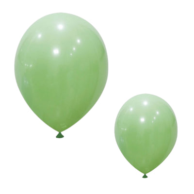 50 Unidades Bexiga Balão Verde Menta 8 Polegadas Látex Decoração Festa