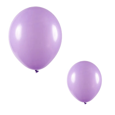 50 Unidades Bexiga Balão Lilas 7 Polegadas Látex Decoração Festa