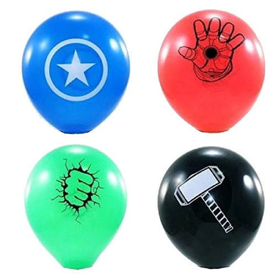 25 Balão Bexiga Super Herois Vingadores Numero 11 Promoção.