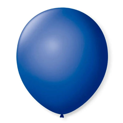50 UnidBalão Bexiga Azul Cobalto 9 Polegadas Látex Festa Decoração.