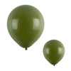 12 Unid - Balão Bexiga Big Grande Arco Desconstruido Verde Militar 14 Pol
