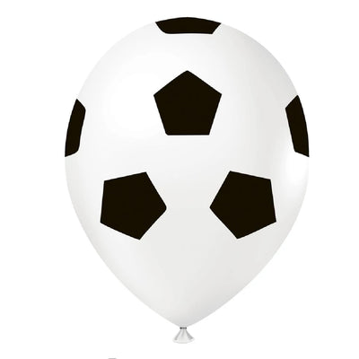 25 Unid Balão Bexiga Bola de Futebol Festa Comemoração