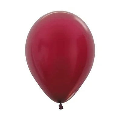 50 Unidades Bexiga Balão Marsala 8 Polegadas Látex Decoração Festa