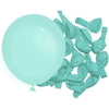 50 Unidades Bexiga Balão Azul Tiffany 8 Polegadas Látex Decoração Festa