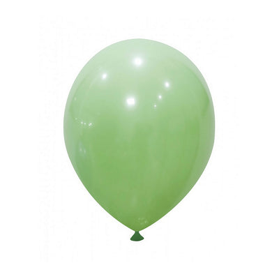 50 Unidades Bexiga Balão Verde Menta 8 Polegadas Látex Decoração Festa
