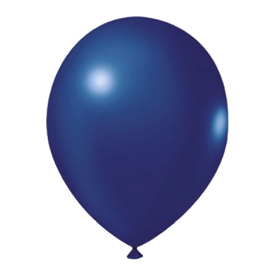 50 UnidBalão Bexiga Azul Cobalto 9 Polegadas Látex Festa Decoração.