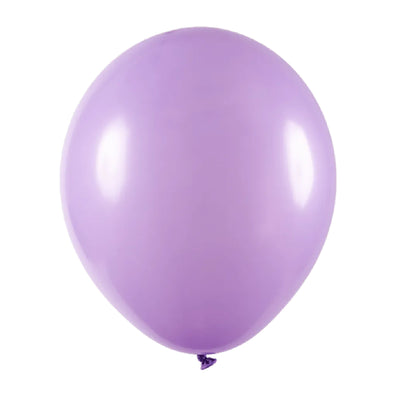 50 Unidades Bexiga Balão Lilas 8 Polegadas Látex Decoração Festa