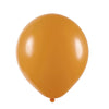 50 Unid  Balão Bexiga Mostarda 9 Polegadas Látex Festa Decoração.