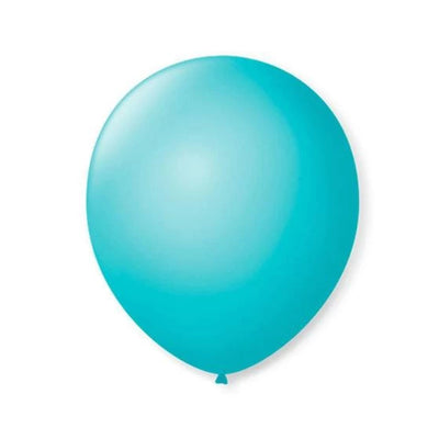 50 UnidBalão Bexiga Azul Oceano 9 Polegadas Látex Festa Decoração.