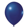 50 Unidades Bexiga Balão Azul Cobalto 8 Polegadas Látex Decoração Festa
