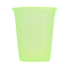 50 Copo Neon - Brilha Luz Negra Descartável Plástico 200 Ml