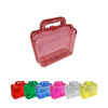 Kit 25 Massinha de Modelar + 25 Bolha de Sabão + 50 Cortador de Massinha + 25 Maletinha de Acrílico Lembrancinha