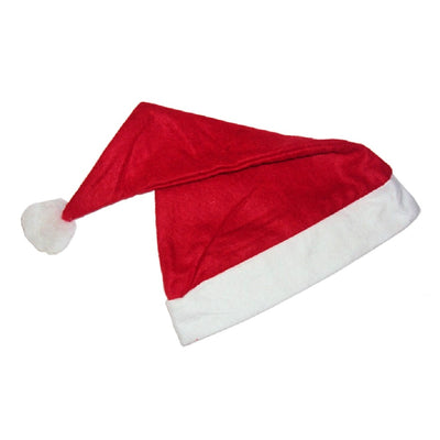 1 Unid Gorro Touca Papai Noel Natal Vermelho Decoração