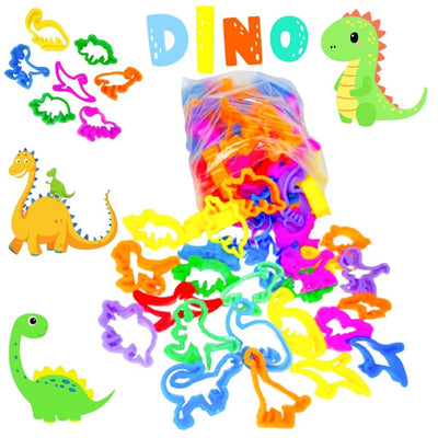 25 Cortador Massinha de Modelar Somente Dinossauro Lançamento p/ Kit Festa Lembrancinha