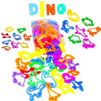 25 Cortador Massinha de Modelar Somente Dinossauro Lançamento p/ Kit Festa Lembrancinha