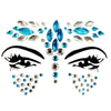 Cartelas Adesivo Strass Maquiagem Rosto Carnaval Festa Balada Formatura